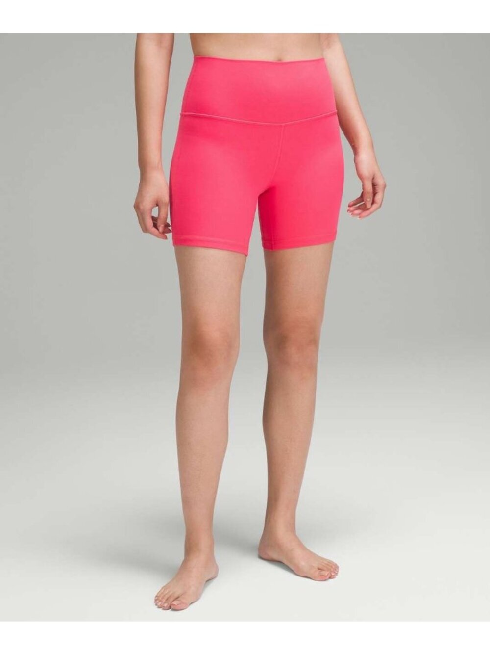 Lululemon Align High-Rise biker Shorts 2 Lip Gloss athletic workout gym lounge